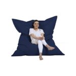 Πουφ Giant Cushion 140x180 αδιάβροχο ύφασμα σκούρο μπλε ed6419