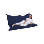 Πουφ Giant Cushion 140x180 αδιάβροχο ύφασμα σκούρο μπλε ed6419 - Image 2