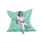 Πουφ Giant Cushion 140x180 αδιάβροχο ύφασμα Turquoise ed6420