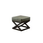 Σκαμπώ Cosi πράσινο χρώμα μεταλλικό 46x46x44cm ed6448 - Image 2