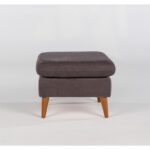 Σκαμπό Sofia ανθρακί ξύλινα πόδια 63x48x63εκ ed6453 - Image 3