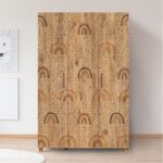 Ντουλάπα Sapere μελαμίνη 120x48x189cm Atlantic Pine ed6483