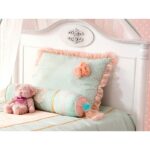 Μονό κρεβάτι Romantic Bed κρεμ μελαμίνη 118x210x111εκ ed6503 - Image 5