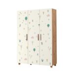 Ντουλάπα Sapere μελαμίνη 120x48x189cm atlantic pine άσπρο ed6516 - Image 4