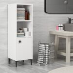 Ντουλάπι μπάνιου Alone άσπρο 38 6x35x115cm ed6528