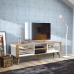 Έπιπλο τηλεόρασης Ionis 160x35x52 5cm μελαμίνη ed6529