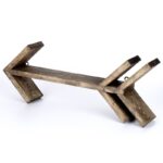 Ραφιέρα Raf σκούρο δρυς ξύλο 52x8x20εκ ed6539 - Image 4