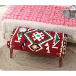 Σκαμπώ Meli κόκκινο 91x42x46cm ed6540 - Image 4