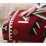 Σκαμπώ Meli κόκκινο 91x42x46cm ed6540 - Image 3