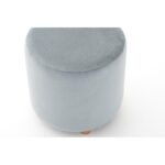 Σκαμπό Begon γκρι ξύλινα πόδια 40x40x40εκ ed6545 - Image 4