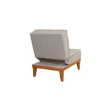 Πολυθρόνα Foco Berjer κρεμ 62x80x82cm ed6553 - Image 4