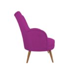 Πο΄΄λυθρόνα Victoria μωβ 70x85x95cm ed6563 - Image 3