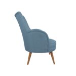 Πο΄΄λυθρόνα Victoria Saxe Blue 70x85x95cm ed6564 - Image 3