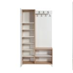 Έπιπλο εισόδου Inch μελαμίνη oak 100x36x195cm ed657 - Image 3