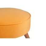 Σκαμπώ Boyce πορτοκαλί 45x45x41cm ξύλο ύφασμα ed6599 - Image 3