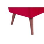 Σκαμπώ New Bern κόκκινο 41x44cm ed6601 - Image 4