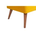 Σκαμπώ New Bern κίτρινο 41x44cm ed6602 - Image 5