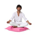 Μαξιλάρι Pouf 70x70 ροζ ed6603 - Image 2