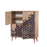 Έπιπλο εισόδου παπουτσοθήκη Mente 95x36x111cm μελαμίνη ed6615 - Image 4