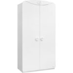 Ντουλάπα Baby Doors άσπρο μελαμίνη 101x54x201εκ ed6621 - Image 4