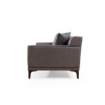 Sasso καναπές διθέσιος ανθρακί ύφασμα 163x86x69cm ed6625 - Image 4