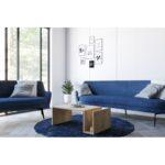 Τραπέζι σαλονιού Memo Sapphire Oak μελαμίνη 86 8x50x32 4εκ ed6628 - Image 5