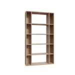 Βιβλιοθήκη Sanborn δρυς μελαμίνη 90x25x163 6εκ ed6633 - Image 3