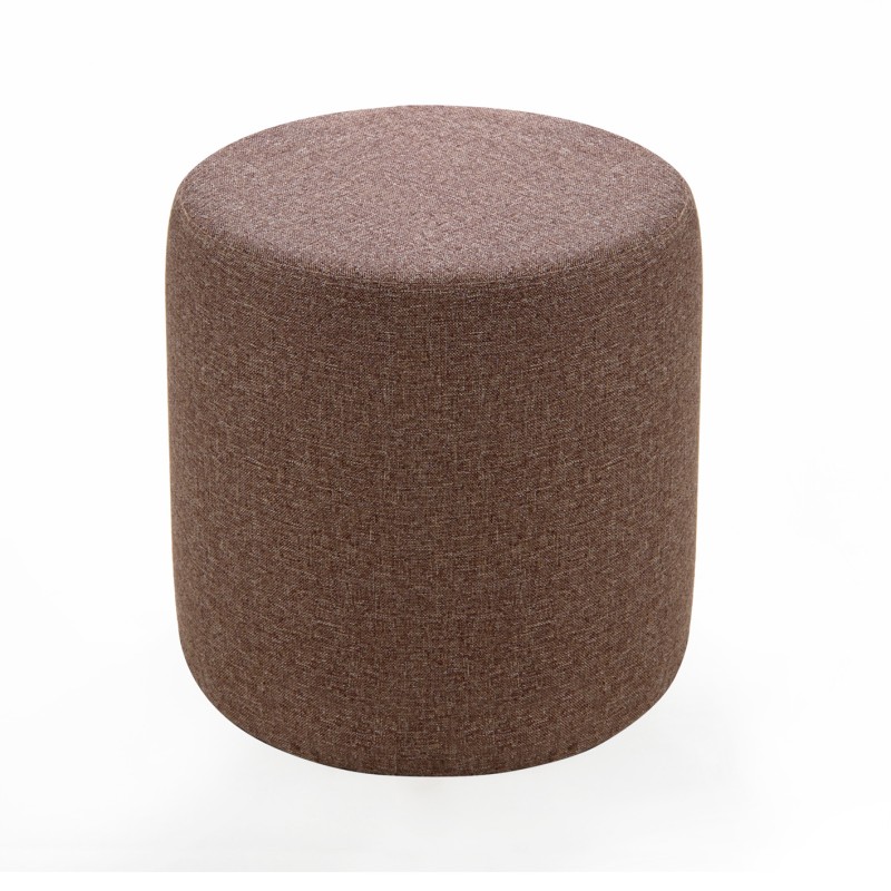 6659_0-800x800 Σκαμπό Silindir καφέ 40x40x40εκ ed6659 - Image 1