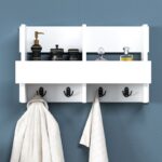 Ραφιέρα μπάνιου Wink άσπρο μελαμίνη 60x15 6x35εκ ed6660