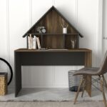 Γραφείο Disegno ανθρακί 120x60x73 8cm μελαμίνη ed6675