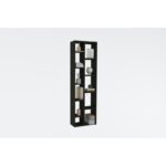 Βιβλιοθήκη Tomi ανθρακί μελαμίνη 44 4x19 6x150εκ ed6695 - Image 3