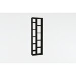 Βιβλιοθήκη Tomi ανθρακί μελαμίνη 44 4x19 6x150εκ ed6695 - Image 2