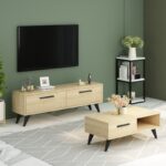 Τραπεζάκι σαλονιού Melisa Sapphire 90x45x35cm ed6698 - Image 5