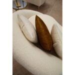 Uscire τριθέσιος καναπές Ύφασμα κρεμ 260x126x65cm ed66 - Image 3