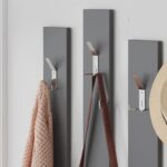 Επιπλο εισόδου Ramda Light Mocha ανθρακί μελαμίνη καθρέπτης 137x35x54 5εκ ed670 - Image 4