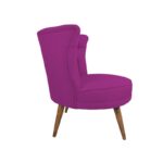 Πολυθρόνα Divanetto μωβ 80x75x77cm ed6738 - Image 3