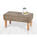 Σκαμπώ Square καφέ 80x41x40cm ed6750