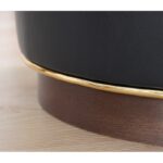 Σκαμπώ Milotte ανθρακί 43x42cm ed6782 - Image 3