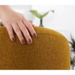 Σκαμπώ Zeone λαδί 43x42cm ed6784 - Image 2