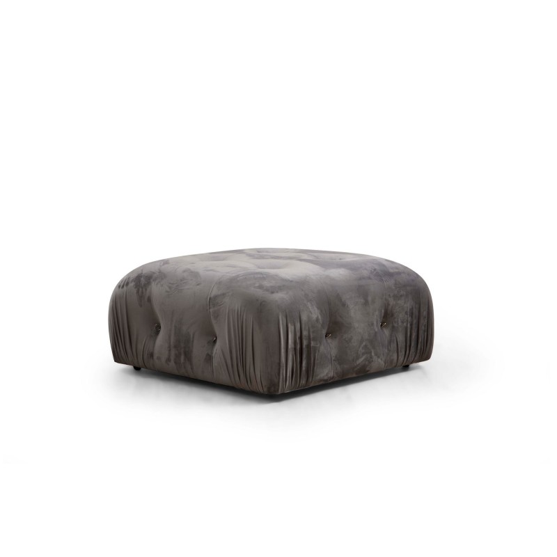 6787_0-800x800 Σκαμπό Bubble Pouffe γκρι 95x65x45εκ ed6787 - Image 1