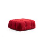 Σκαμπό Bubble Pouffe κόκκινο 95x65x45εκ ed6788