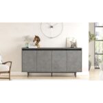 Μπουφέ Lione 160x44 5x75 6cm μελαμίνη ed6791 - Image 5