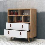 Ντουλάπι κουζίνας Beggu δρυς άσπρο μελαμίνη 70x40x85 6εκ ed6805 - Image 4