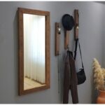 Έπιπλο εισόδου Mortale καρυδί ξύλο καθρέπτης 6x50εκ ed6817