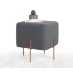 Σκαμπώ Rame γκρι 42x40cm ed6843 - Image 2