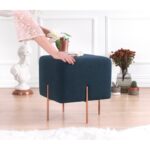 Σκαμπώ Rame navy blue 42x40cm ed6845 - Image 3