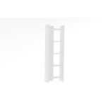 Βιβλιοθήκη Virba άσπρο μελαμίνη 52 4x22 6x149εκ ed6871 - Image 3