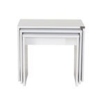 Τραπεζάκι σαλονιού Sesami σετ 2 τεμαχίων μελαμίνη 45x42x36cm ed6877 - Image 5