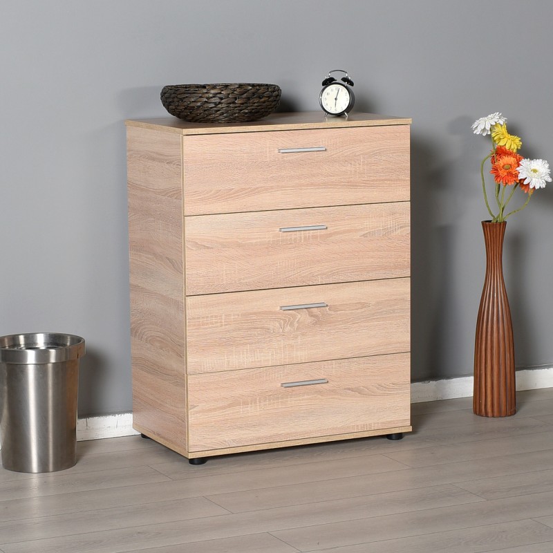 6881_0-800x800 Συρταριέρα Sesami 72x44x93cm μελαμίνη ed6881 - Image 1