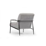 Καρέκλα Jazz άσπρο ξύλο πολυεστέρας 75x80x85εκ ed6901 - Image 4